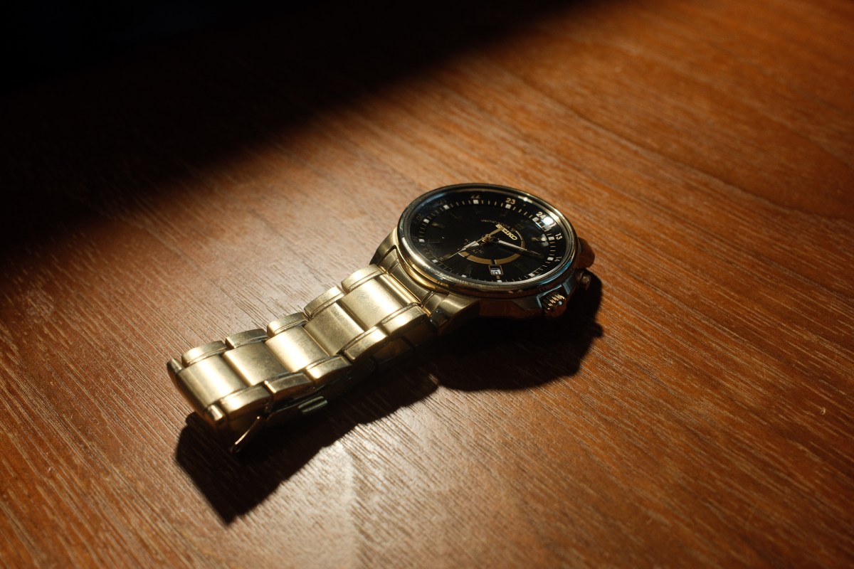 日曜日、時計を直しに